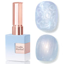 Double Rhythm 0.5 Oz Gel Nail Polish Neutral Natural Same Color Same Bottle Translucent Light Milky Pastel 15ML Manicure French Design Art DIY at Home (Pearl Green-B1146) Infinity Warehouse
