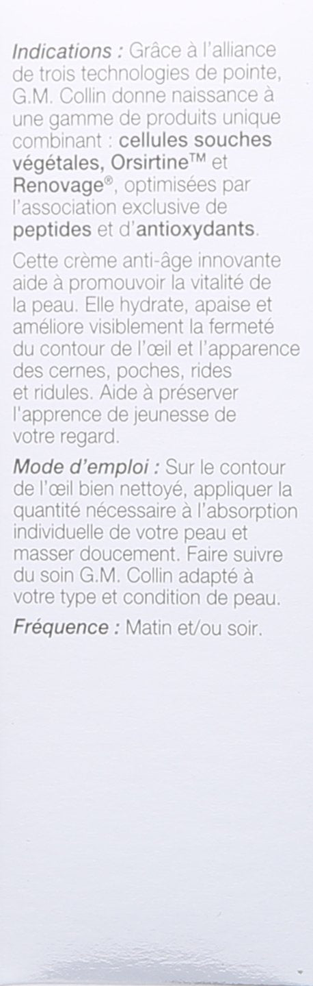 G. M. Collin Phyto Stem Cell Plus Eye Contour Cream, 0.5 Fluid Ounce G.M. Collin