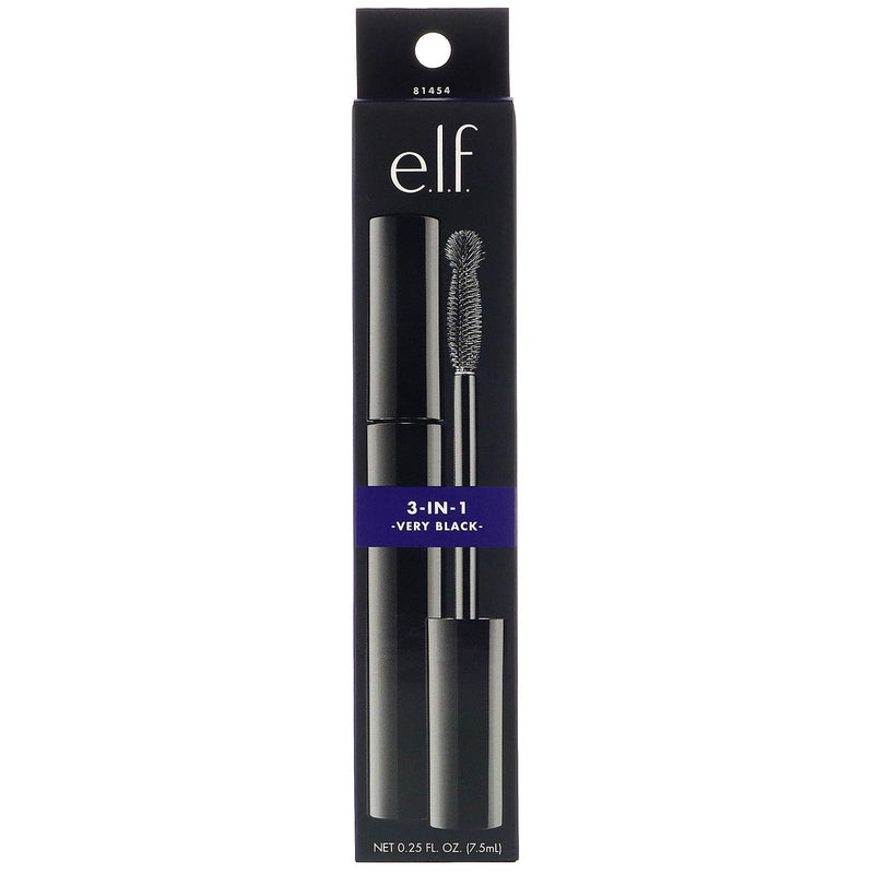 e.l.f. 3-in-1 Mascara 81454 Black e.l.f.
