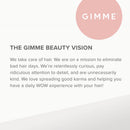 GIMME Bands Fitting Kit | Gentle Microfiber Hair Ties | Find Your Fit With Five Sizing Options | Hair Accessories Essential for Every Hair Type and Occasion | No Snagging, Dents, or Breakage | Black Onyx GIMME
