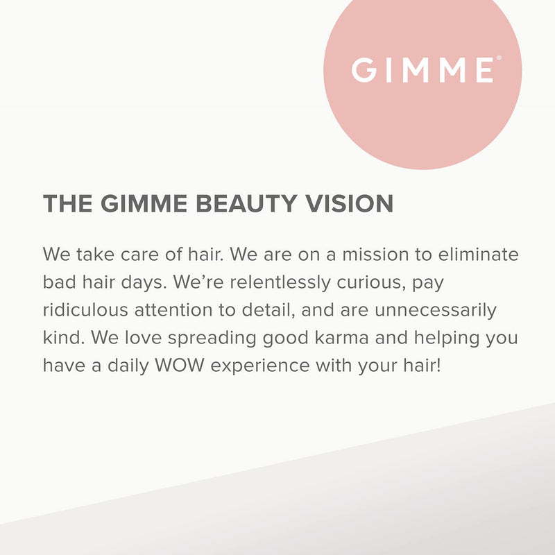 GIMME Bands Fitting Kit | Gentle Microfiber Hair Ties | Find Your Fit With Five Sizing Options | Hair Accessories Essential for Every Hair Type and Occasion | No Snagging, Dents, or Breakage | Black Onyx GIMME