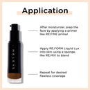 HALEYS RE:FORM Liquid Lux Foundation (2.50) Vegan, Cruelty-Free Foundation Makeup - Even Skin Tone and Cover Blemishes & Imperfections with a Luminous Finish for Long-Lasting Wear HALEYS Store
