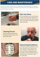 Premium Omnishaver with Cartridge Kit - The Fastest Way to Shave Head, Legs, Arms, Body|an Alternative to Disposable Shaving Razors Self Cleans & Strops During Use with Durable Blade|Bald Head Shaver OmniShaver Store