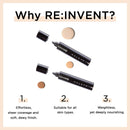 HALEYS RE:INVENT BB Drops (MEDIUM/TAN) Vegan, Cruelty-Free Tinted BB Moisturizer Foundation with Marula Face Oil - Hydrate Skin with Sheer Coverage for a Natural, Healthy-Looking Complexion HALEYS Store