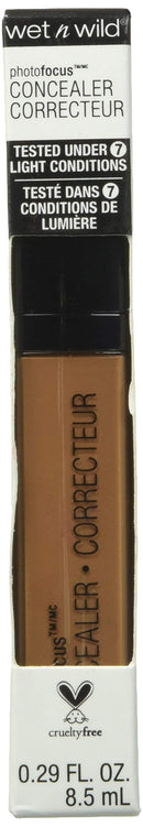 Wet n Wild Photo Focus Concealer, Dark Cocoa,0.29 Fl Oz (Pack of 1),845B wet n wild