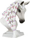 Breyer Horses Mane Beauty Horse Styling Head | Daybreak | White Extra-Long Silky No Tangle Mane | 10" x 4.25" x 4.25" | Styling Book, Brush, Hair Coils, Hair Clips, Elastics | Horse Toy | Model