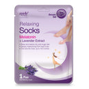 Epielle Relaxing and Nourishing Lavender and Hemp Socks and Gloves | Moisturizing and Relaxing Scent | Great for Self Care | Disposable | Vegan & Cruelty-Free | 12 Pack | Valentine's Gift For Her Epielle Store