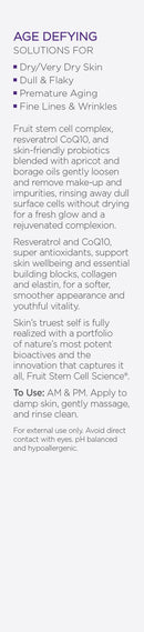Andalou Naturals AGE DEFYING Apricot Probiotic Cleansing Milk, Andalou Naturals Facial Cleanser, Anti Aging Skin Care that Gently Cleanses, 6 oz. Andalou Naturals