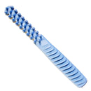 Hair Brush Comb Hybrid For Women Men Girls Boys Thick Curly Fine Short Long Hair Beards Toddler Kids Dog Grooming Tool Blow Drying Wet Dry 3/4 Inch Professional Use Detangler (Sky Blue) Pennello Brush