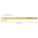 Premium PANA 3/32" Cuticle Clean Nail Carbide Bit for Professional, Nail Salon, Nail Trimmer, Under Nail Cleaner, Electric Drill Machine, Manicure Tools (Silver-UNC, Fine) PANA