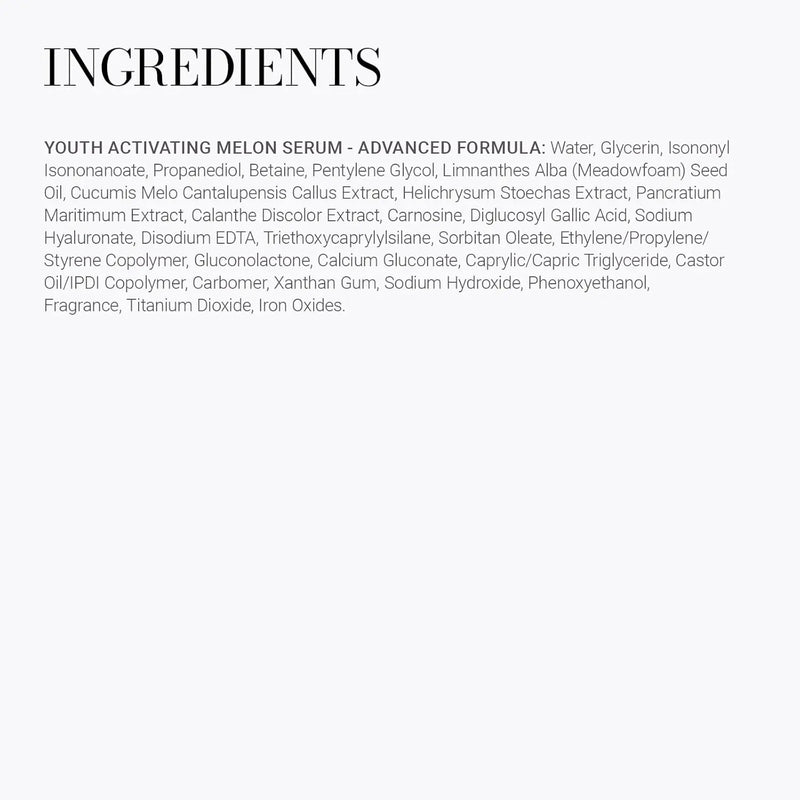 Meaningful Beauty Youth Activating Melon Serum Infinity Warehouse