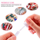 Makartt Super Strong Nail Glue for Acrylic Nail Tips Nail Bond Brush On Nail Glue for Press On Nails Fake Nails Quick for Nail Repair Broken Nails 3Pcs Professional False Nail Adhesive Glue 7ML Makartt