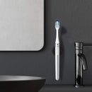 Oral-B Clic Manual Toothbrush, Chrome White, with 1 Bonus Replacement Brush Head and Magnetic Toothbrush Holder Oral-B Store