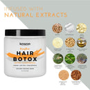 KERAZON Hair Botox Treatment 8oz/236ml provides smoothing, deep hydration, nutrition, shine, softness, volume control and hair smoothness. Formaldehyde Free. Packaging may vary. Kerazon Professional