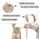 Wrap Around Human Hair Ponytail Extensions 100% Remy Human Hair 20 Inches Long Straight Silky With Comb Clip in One Piece Wrap Pony Tail Extensions