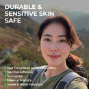 EASYDEW DW-EGF Peptide Clear Patch - Outdoor UV Block Ultra-Thin Transparent Sun Patches for Golf, Riding, Hiking, Driving - Adenosine, Glutathione, Hydrolyzed Collagen, 4 Packs Infinity Warehouse