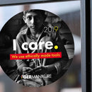 GERMANIKURE Glass Cuticle Stick - Ethically Made in Czech Republic - Cuticle Pusher & Remover, Callous & Dry Skin Fingertip File, Nail Shaper GERmanikure