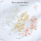 Yean Leaf Bridal Hair Vine Flower Pearl Wedding Hair Piece Rhinestone Hair Accessories for Women and Girls (Silver) Yean