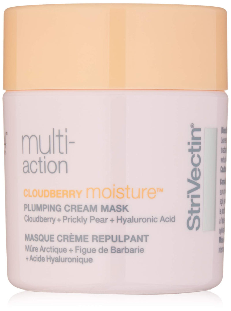 StriVectin Multi-Action Cloudberry Moisture Plumping Cream Face Mask, Boost Hydration and Radiance of Your Skin, 2.4 Fl Oz StriVectin