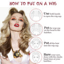 Wig Caps,MORGLES 20pcs Nude Wig Caps Beige Stocking Caps for Wigs Stretchy Nylon Wig Caps for Women MORGLES