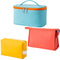 MIRASON Cosmetic Bag Set of 3 Makeup Bag for Purse Pouch Travel Beauty Zipper Organizer Bag Gifts for Girl Women, PU Leather Washable Waterproof (Blind Box) MIRASON Store