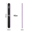 Beetles 10 PCS Professional Nail File Set, Double Sided Emery Board 100/180 Grit Nail Files Manicure Tools Kit for Home and Salon Use ,Acrylic False Nails beetles Gel Polish