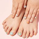 Petitwings Nail Stickers Wraps Decals Polish Self-Adhesive for Kid Girls Boys, a Nail File (Korean Made) (Sweet Things) Petitwings