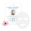 Wrinkles Schminkles Facial Sheet Mask Infused with Collagen, Peptides, Vitamin B3 & Hyaluronic Acid - Anti Aging Biocellulose Mask Wrinkles Schminkles