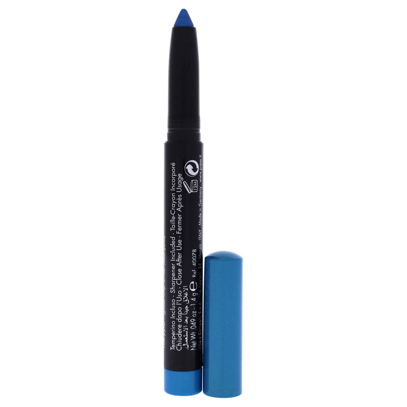 Pupa Milano Made To Last Eyeshadow Waterproof - Luminous Vibrant Color - Does Not Crease Nor Smudge - Easy To Apply Thanks To Its Stick Shape - Creamy Lightweight Texture - 008 Pool Blue - 0.04 Oz PUPA Milano