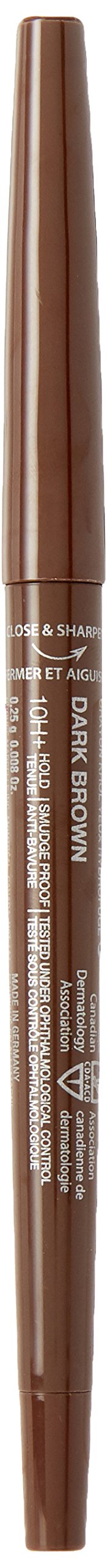 Marcelle Forever Sharp Waterproof Kohl Eyeliner, Dark Brown, Hypoallergenic and Fragrance-Free, 0;25 g, 0;008 oz MARCELLE