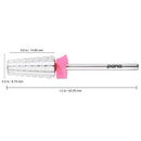 PANA Nail Carbide 5 in 1 Bit - Two Way Rotate use for Both Left and Right Handed - Fast remove Acrylic or Hard Gel - 3/32" Shank - Manicure, Nail Art, Drill Machine (Triple Coarse - 3XC, Silver) PANA