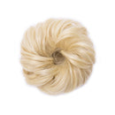 Messy Bun Hair Piece Scrunchy Updo Hair Pieces for Women Fluffy Wavy Hair Bun Scrunchies Donut Hairpiece Synthetic Chignons With Elastic Rubber Band Bleach Blonde-Thicker 1 pc Benehair Store