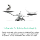 GOO GOO Mink Eyelashes 16mm Natural Mink Lashes 3D Layered Effect Siberian Fake Eyelashes Hand Made Strips Real Eye Lashes Reusable False Lashes for Women 1 Pair GOO GOO Store