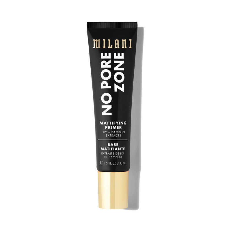 Milani No Pore Zone Mattifying Primer for Makeup (1.0 FlOz.)- Matte Face Primer for Oily Skin Milani