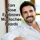 effenfine Nose Hair Scissors for Trimming - Safely Trim Nose and Ears with our German Stainless Steel Scissors EFFENFINE