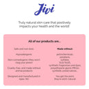 Exfoliating Face Wash (Lemongrass) | Cream Cleanser that Removes Makeup and Tones | 100% Natural with Organic Ingredients | Made for Sensitive and Dry Skin | 1.7 fl. oz. Jivi