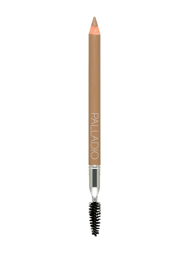 Palladio Brow Pencil & Brush for Eyebrows, Taupe Palladio