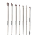 Morphe Eye Want It All 7 Piece Eye Makeup Brushes - Professional Makeup Brush Set and Brow Kit for Eyeshadow, Eyeliner, Smudging, Blending - Professional Make Up Tools (7 ct) Infinity Warehouse