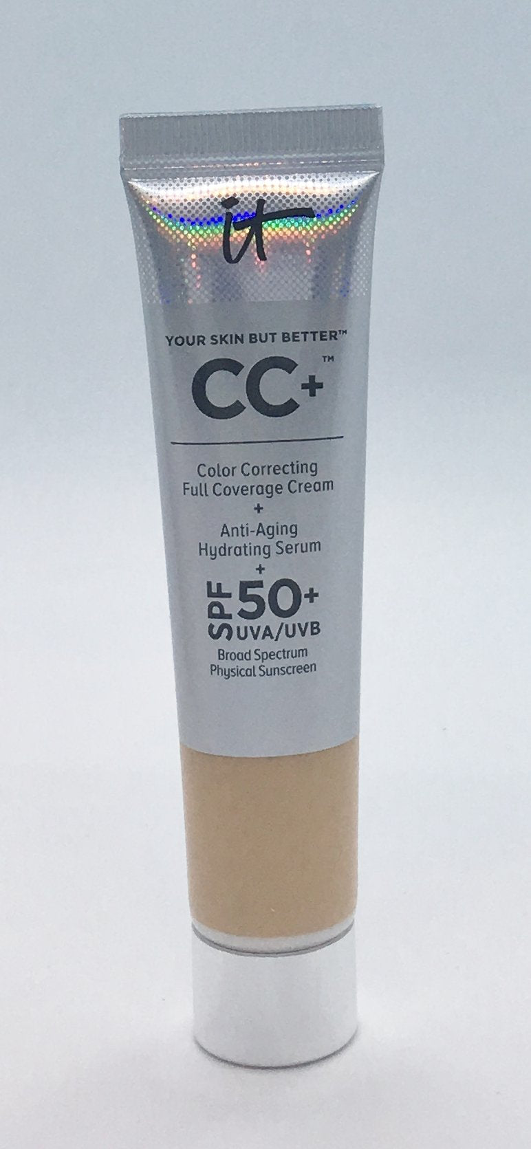 It Cosmetics Your Skin But Better CC+ Cream SPF 50+, 12 ml, Travel Size Medium It Cosmetics