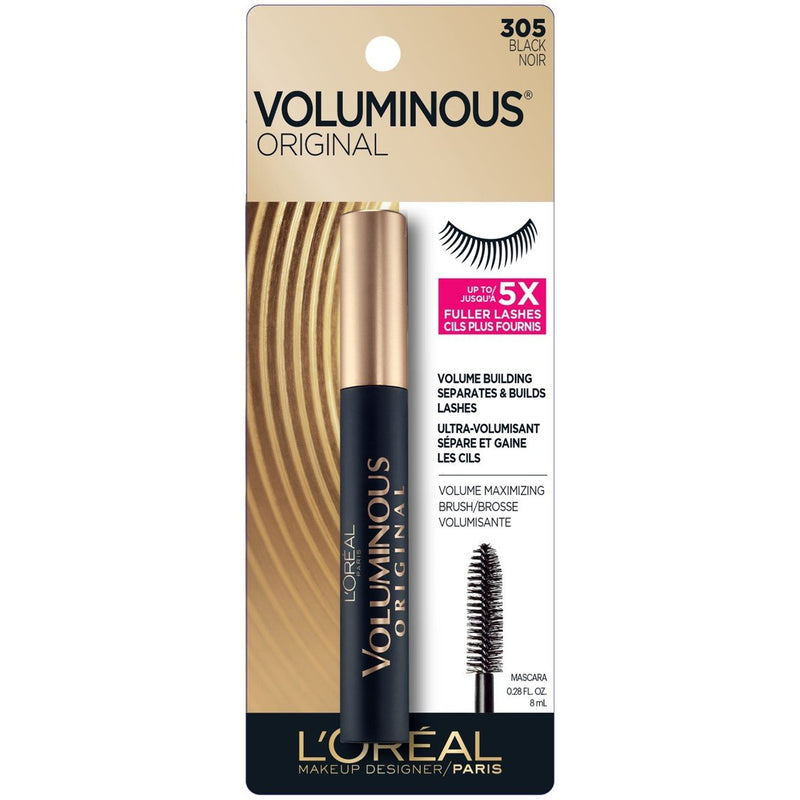 L'Oreal Paris Voluminous Original Mascara, Black [305] 0.28 oz L'Oreal Paris