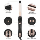 Prizm 1 Inch Wavy Professional Rotating Curling Iron, Nano Titanium Auto Spin Curling Wand Hair Curler with 11 Adjustable Temps 250°F to 450°F, Anti-Scald & Dual Voltage Prizm