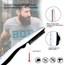 Beard Straightener Comb for Men,Hair Hot Comb,Quick Electric Heated Beard Brush Styler,Travel Portable Styling Comb Beard Iron, Multifunctional Straightening Brush DDONG