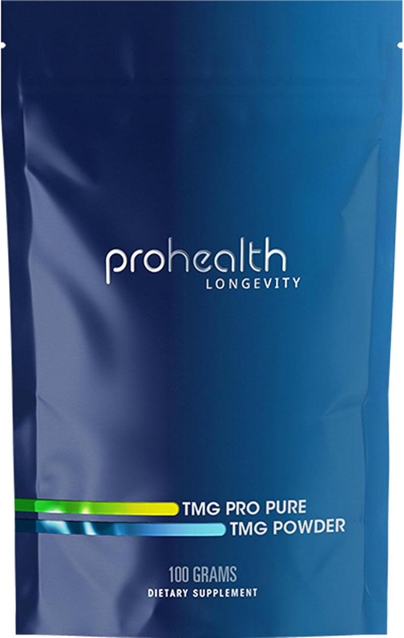 ProHealth Longevity TMG Pro 100 Grams Bulk Powder (Trimethylglycine - Betaine Anhydrous) - Methylation Support Infinity Warehouse