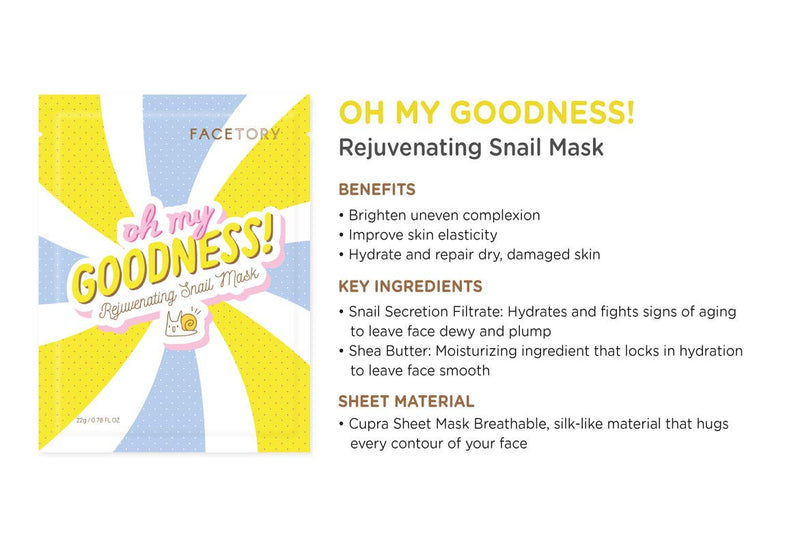 FaceTory 7 Sheet Mask Gift Set | Hydrate, Brighten, Moisturize for Glowing Skin FACETORY Store