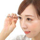 Preo Prima Shogyo Japanese Partial Eyelash Curler | Inner Corner/Outer Corner Precision Lash Curl Up tool | Made In Japan (Included 2 Replacement Rubber) | C-180 Prima shogyo