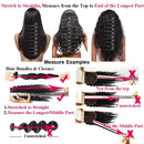 QTHAIR 12A Grade Brazilian Body Wave Bundles with Closure Brazilian Unprocessed Virgin Hair 3 Bundles with 4x4 3 Part Lace Closure (20 22 24+20) Ocean Wave Human Hair Bundles with Closure QTHAIR Store
