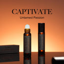Pure Instinct CAPTIVATE The Original Pheromone Infused Essential Oil Perfume Cologne - Men's Collection - TSA Ready (Roll On Bottle 0.34 Fl. Oz./10.2mL) Infinity Warehouse