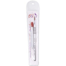 PANA USA 3D Kolinsky Nail Art Brush Silver Metal with Non-Slip Handle Acrylic Nail Art Brush Sculpture Brush (Size