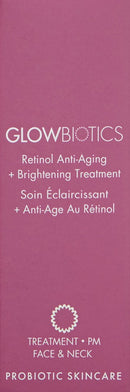 GLOWBIOTICS - Retinol Anti-Aging + Brightening Treatment Non-Irritating Bioactive Retinoid Complex to Firm, Tighten, and Brighten - For All Skin Types (1 fl oz) - Made in the USA Glowbiotics MD
