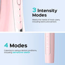 Water Flosser, Water Dental Flosser with Electric Toothbrush: COSLUS 300ML Water Portable Pick Cordless Flossers for Teeth Cleaning and Electric Tooth Brush for Adults IPX7 Waterproof Combo Pink - Infinity Warehouse
